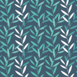 Blue Jungle Floral Wallpaper