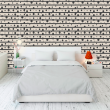 Cream Horizontal Striped Wallpaper