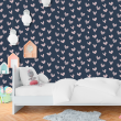 Juvenile Pink Hearts Wallpaper