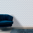 Youthful Wallpaper Blue Confetti