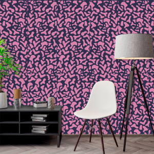 Wallpaper Texture Pink Stains