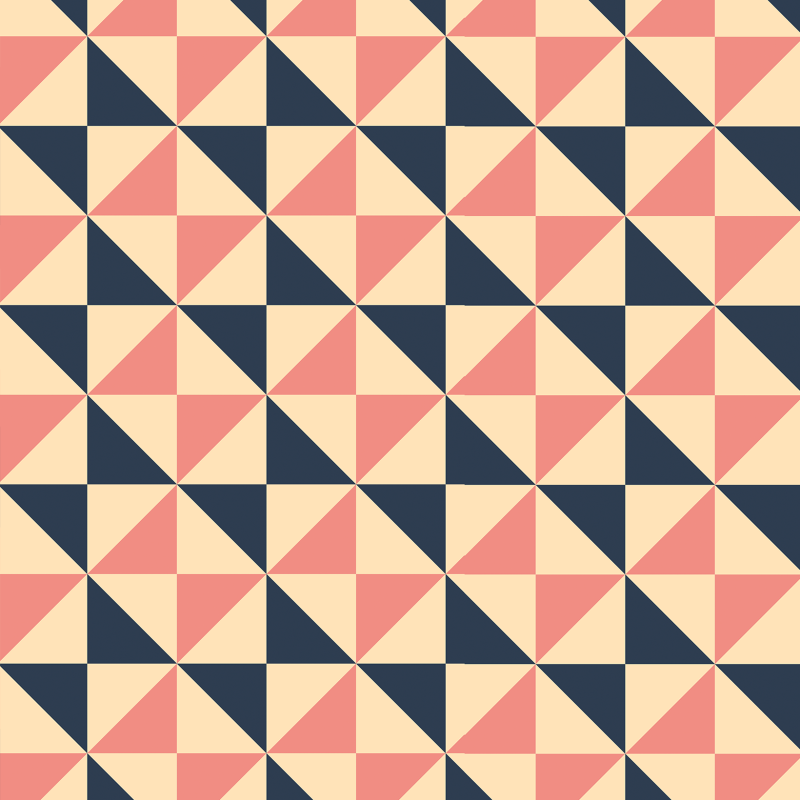 Geometric Trivial Salmon Wallpaper
