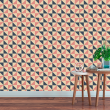 Geometric Trivial Salmon Wallpaper