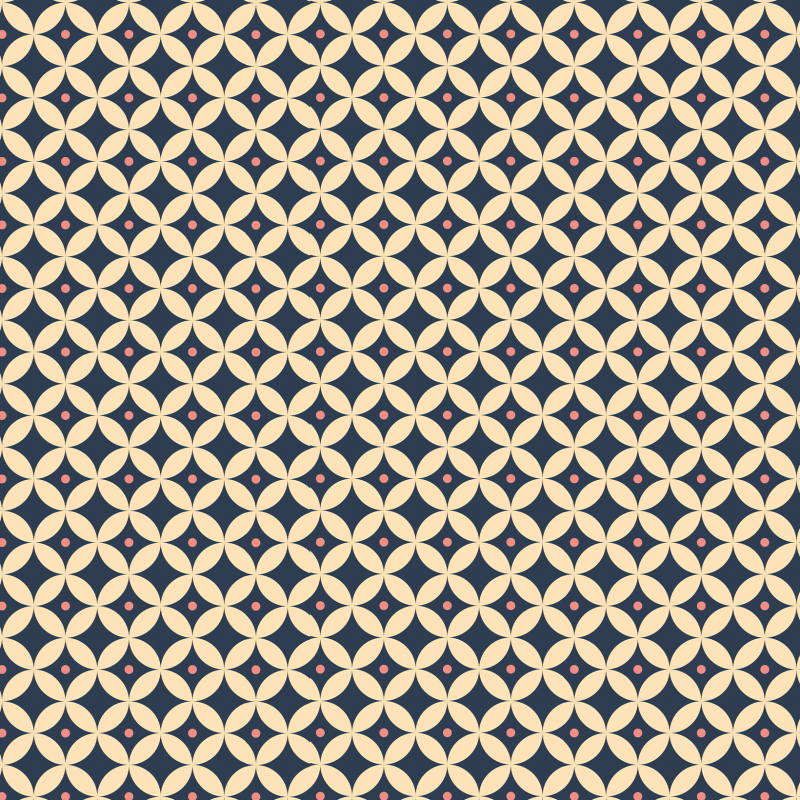 Victorian Geometric Small Wallpaper