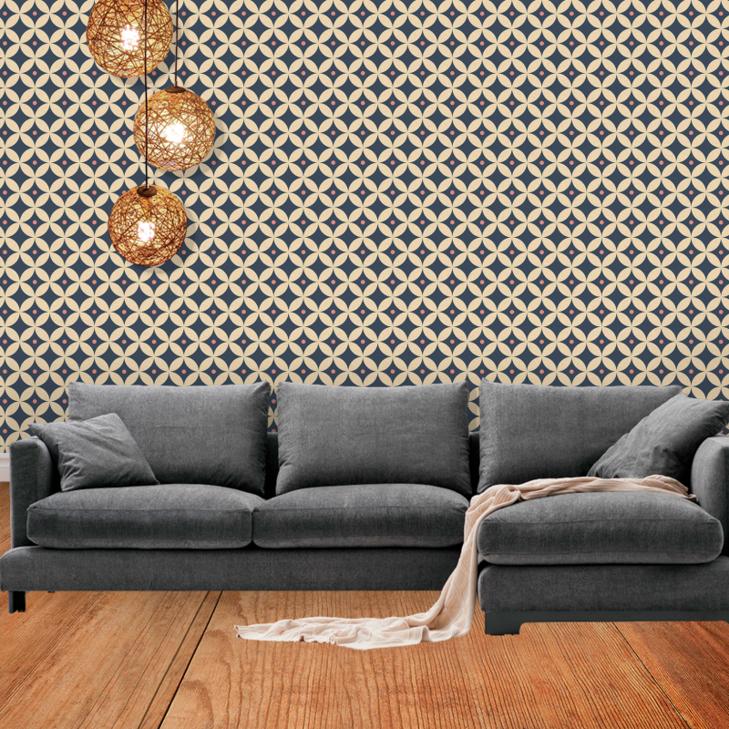 Papel Pintado Victoriano Geométrico Small