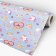 Children's Wallpaper Princesses and Unicorns